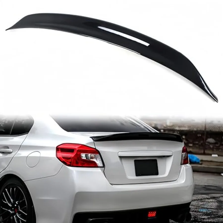 Rear Trunk Spoiler Compatible with 2015-2021 Subaru WRX/WRX STI Duckbill Fits for 15-21 4 Door Sedan Exterior High Kick Tail De
Rear Trunk Spoiler Compatible with 2015-2021 Subaru WRX/WRX STI Duckbill Fits for 15-21 4 Door Sedan Exterior High Kick Tail De