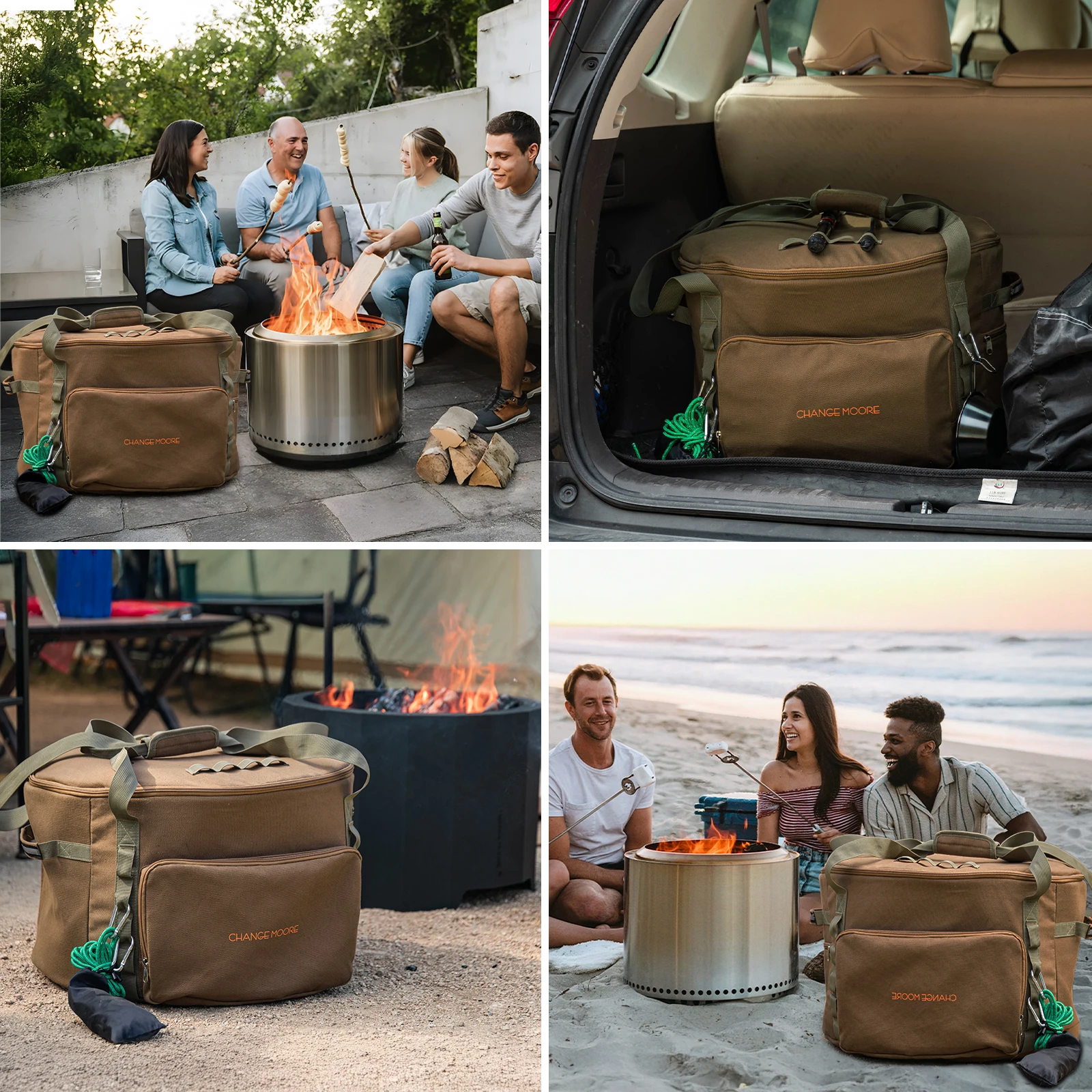 Portable Wood Stove Bag,Zipper Design,Wear-Resistant Storage Organizer for Cam Hiking and Other Outdoor Activities
Portable Wood Stove Bag,Zipper Design,Wear-Resistant Storage Organizer for Cam Hiking and Other Outdoor Activities