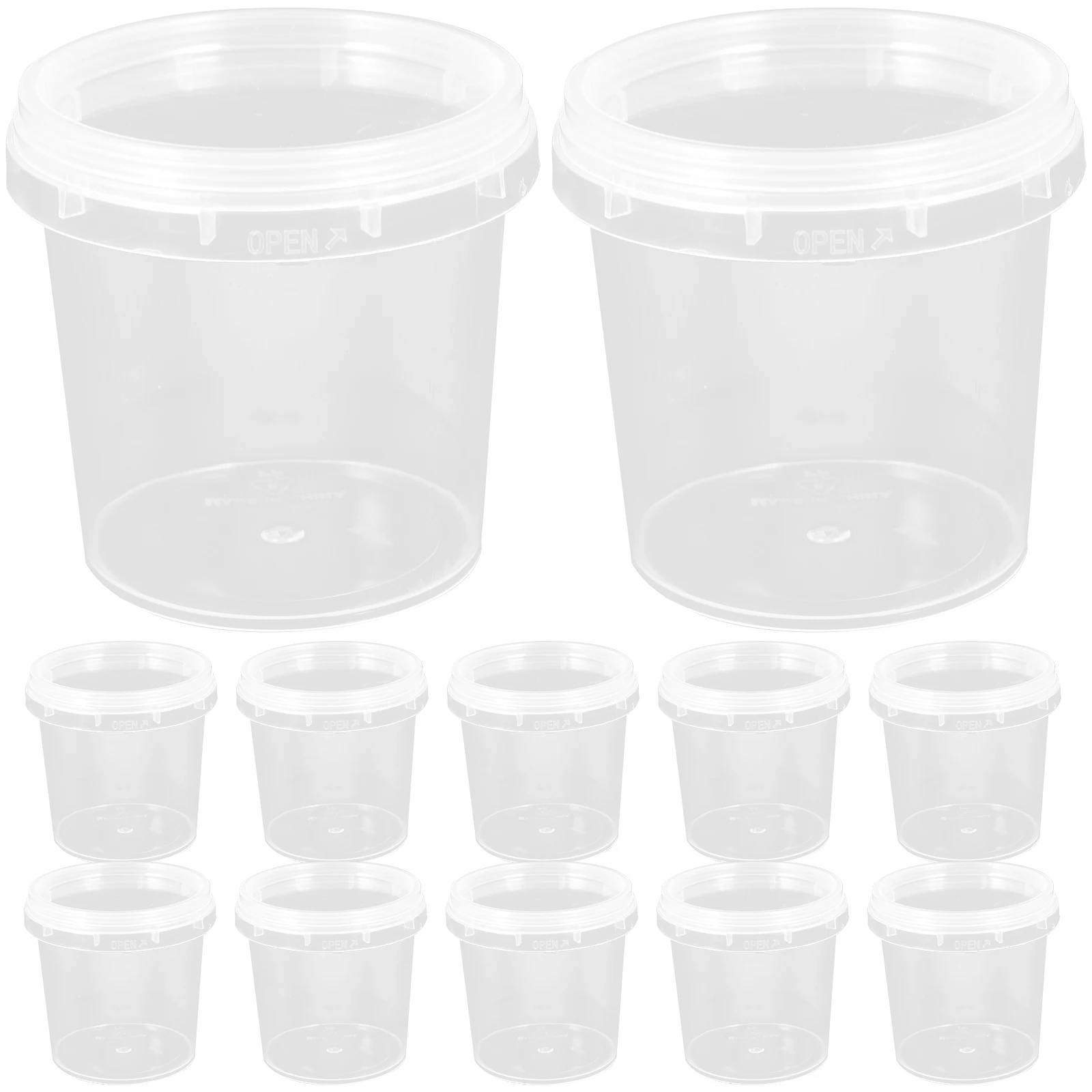 18 Pcs Storage Barrel Plastic Containers Toy Small Mini Lids PP Jars Case Household Organizer Kids Clay Beads Sequins Bucket
18 Pcs Storage Barrel Plastic Containers Toy Small Mini Lids PP Jars Case Household Organizer Kids Clay Beads Sequins Bucket