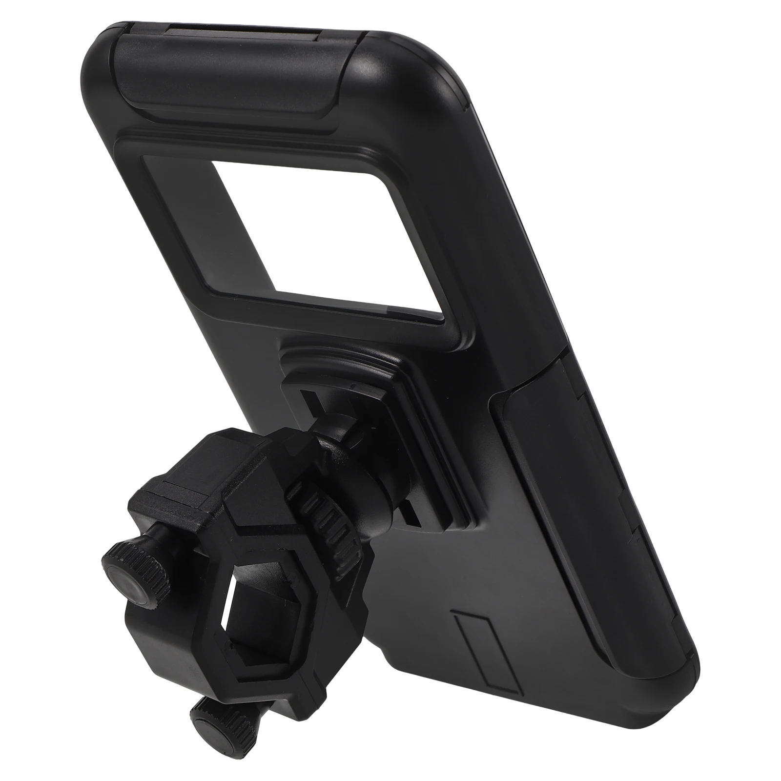 Waterproof Universal Cellphone Clamp Black Motorcycle Bicycle Phone Holder Handlebar Mount Navigation Anti-Theft Bike Scooter 
Waterproof Universal Cellphone Clamp Black Motorcycle Bicycle Phone Holder Handlebar Mount Navigation Anti-Theft Bike Scooter