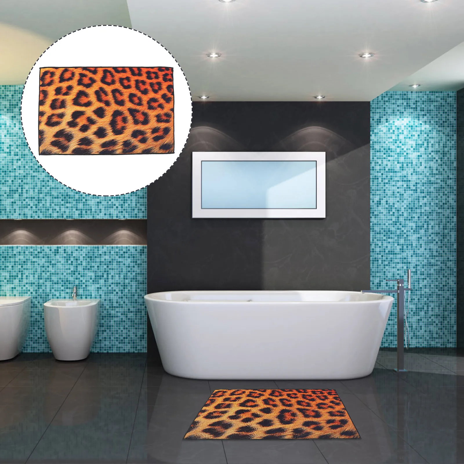 1Pcs Floor Mat Creative Animals Pattern Non-Slip Bathroom Anti-Skid Door Cushion Comfortable Wear-Resistant Carpet
1Pcs Floor Mat Creative Animals Pattern Non-Slip Bathroom Anti-Skid Door Cushion Comfortable Wear-Resistant Carpet