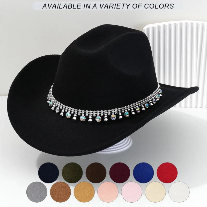 Unisex hats with colorful round water rivets and accessories
Unisex hats with colorful round water rivets and accessories