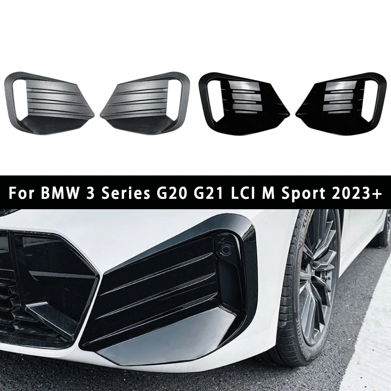 For BMW 3 Series G20 G21 LCI M Sport 2023+ Front Bumper Side Air Vent Spoiler Grill Fog Light Cover Trim Car Body Kit
For BMW 3 Series G20 G21 LCI M Sport 2023+ Front Bumper Side Air Vent Spoiler Grill Fog Light Cover Trim Car Body Kit
