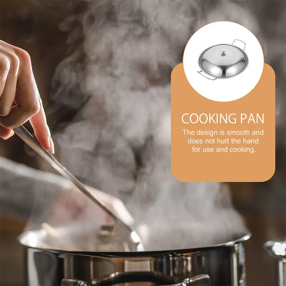 Anti Overflow Bar Tripod Pot Lid Stainless Steel Wok Pans Cookware Hot Pot Pan Multi Function Kitchen Cooking Daily Use
Anti Overflow Bar Tripod Pot Lid Stainless Steel Wok Pans Cookware Hot Pot Pan Multi Function Kitchen Cooking Daily Use
