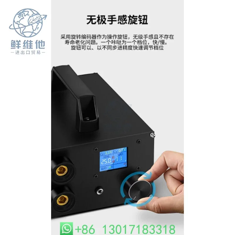 Double Capacitors Energy Storage Spot Welder Dual-Pulse Welding Machine For 18650 Battery Nickel Sheet 0.3mm
Double Capacitors Energy Storage Spot Welder Dual-Pulse Welding Machine For 18650 Battery Nickel Sheet 0.3mm