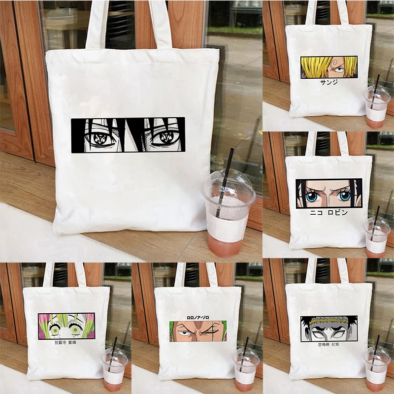 Anime eyes print Canvas Bag Shopping Tote Bag Shoulder Bag Student Girl Reusable Shopping Bag Eco Tote Bag
Anime eyes print Canvas Bag Shopping Tote Bag Shoulder Bag Student Girl Reusable Shopping Bag Eco Tote Bag