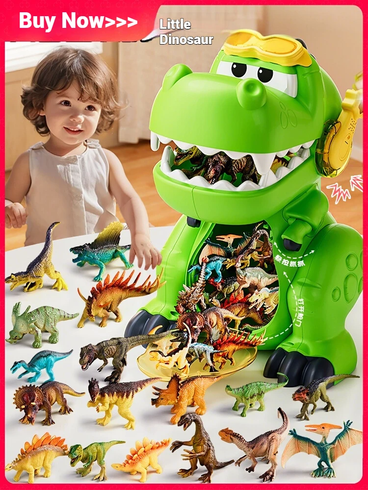 Big Mouth Dinosaur Storage Simulation Set Tyrannosaurus Rex Animal Handmade Model Children Toy Little Boy Birthday Surprise Gift
Big Mouth Dinosaur Storage Simulation Set Tyrannosaurus Rex Animal Handmade Model Children Toy Little Boy Birthday Surprise Gift