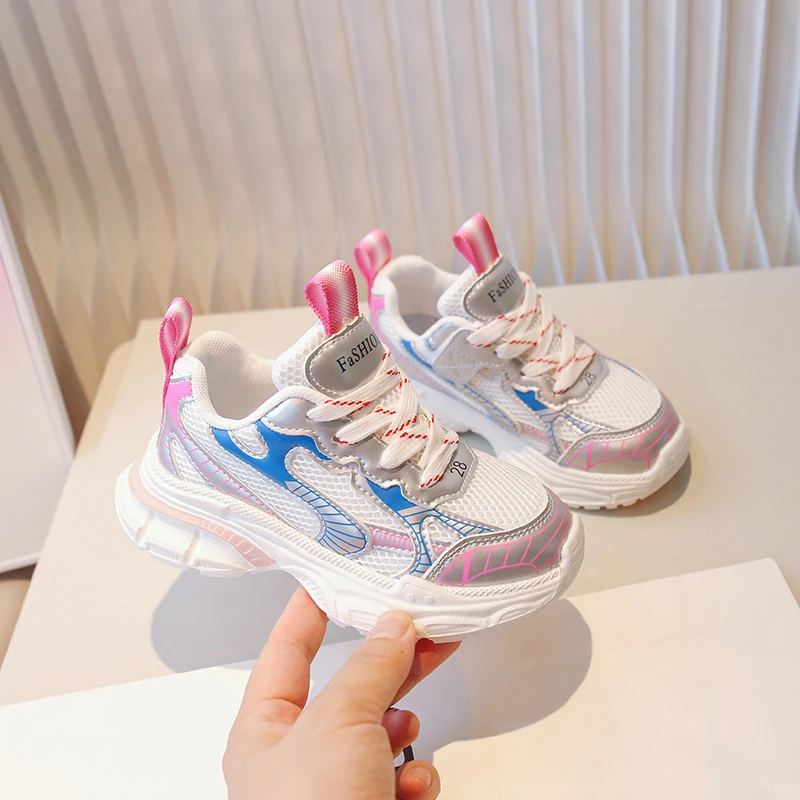 2023 Toddler Shoes Color Matching Lace-up Cute Running Shoes Children Fashion Non-slip Kids Casual Shoes Drop Shipping Simple
2023 Toddler Shoes Color Matching Lace-up Cute Running Shoes Children Fashion Non-slip Kids Casual Shoes Drop Shipping Simple