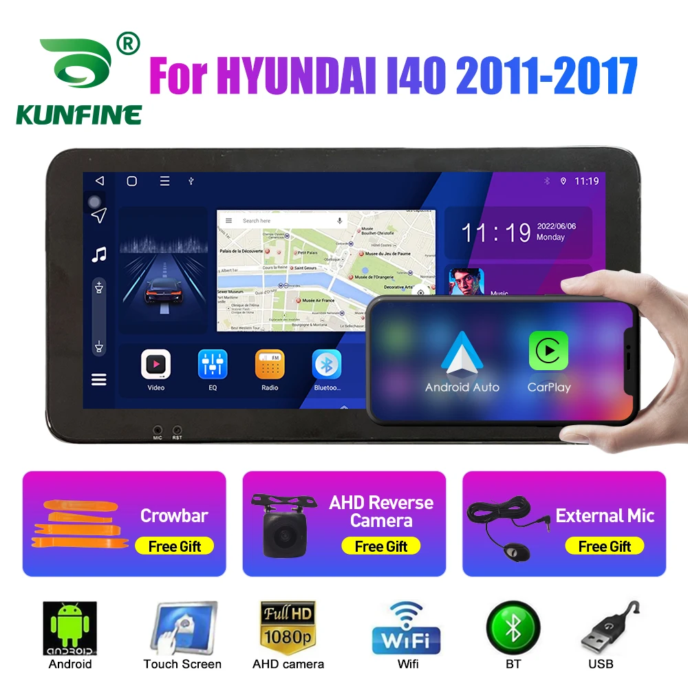 10,33-дюймовый автомобильный радиоприемник для HYUNDAI I40 2011-17 2Din Android, восьмиядерный автомобильный стерео DVD, GPS-навигатор, плеер, QLED-экран Carplay
10,33-дюймовый автомобильный радиоприемник для HYUNDAI I40 2011-17 2Din Android, восьмиядерный автомобильный стерео DVD, GPS-навигатор, плеер, QLED-экран Carplay