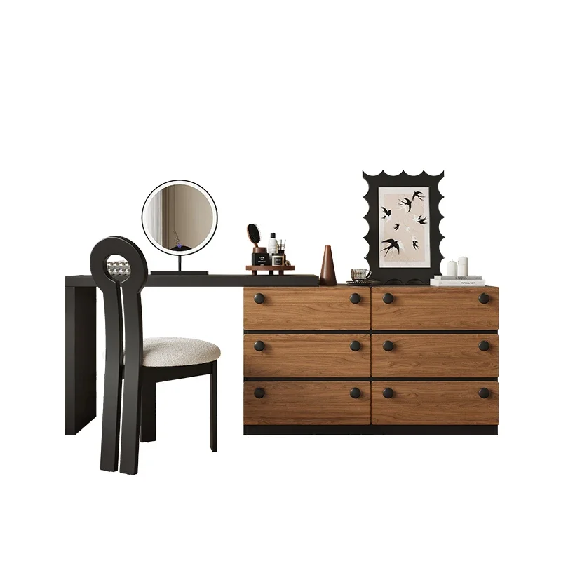 Natural Long Drawer Makeup Vanity Desk Brown Simple Vanity Table Dest Storage Space Saving Penteadeira De Maquiagem Furniture
Natural Long Drawer Makeup Vanity Desk Brown Simple Vanity Table Dest Storage Space Saving Penteadeira De Maquiagem Furniture