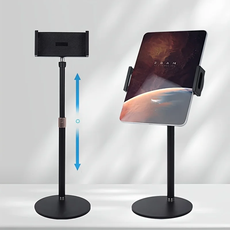 Tablet Stand Holder for ipad, Portable Monitor Stand Holder for, Adjustable Height 39.62cm to 47.5cm and Heavy Base, Compatible
Tablet Stand Holder for ipad, Portable Monitor Stand Holder for, Adjustable Height 39.62cm to 47.5cm and Heavy Base, Compatible