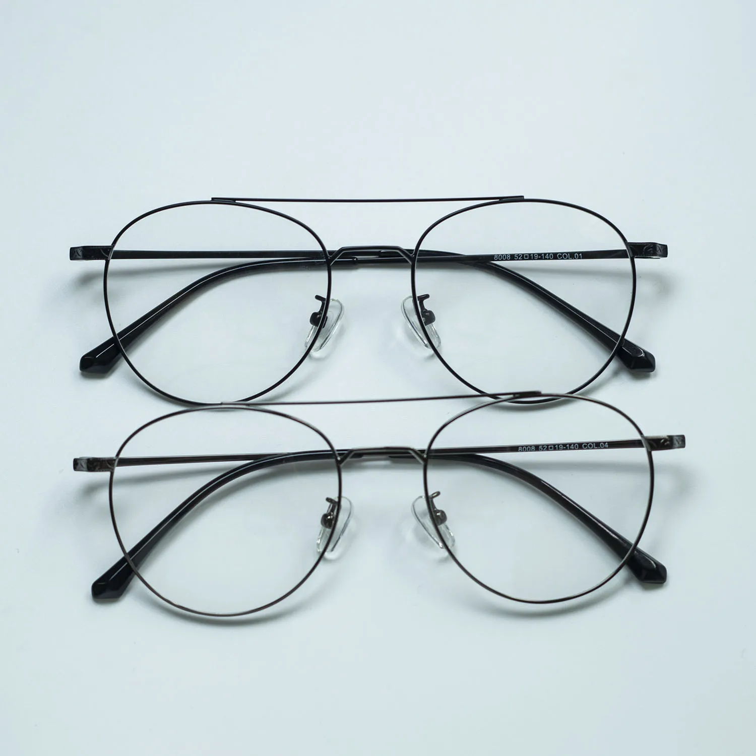 Metal Frame Glasses Frame Double Bridge Men's Glasses Frame New Ultra-light Optical Prescription Glasses For Women
Metal Frame Glasses Frame Double Bridge Men's Glasses Frame New Ultra-light Optical Prescription Glasses For Women