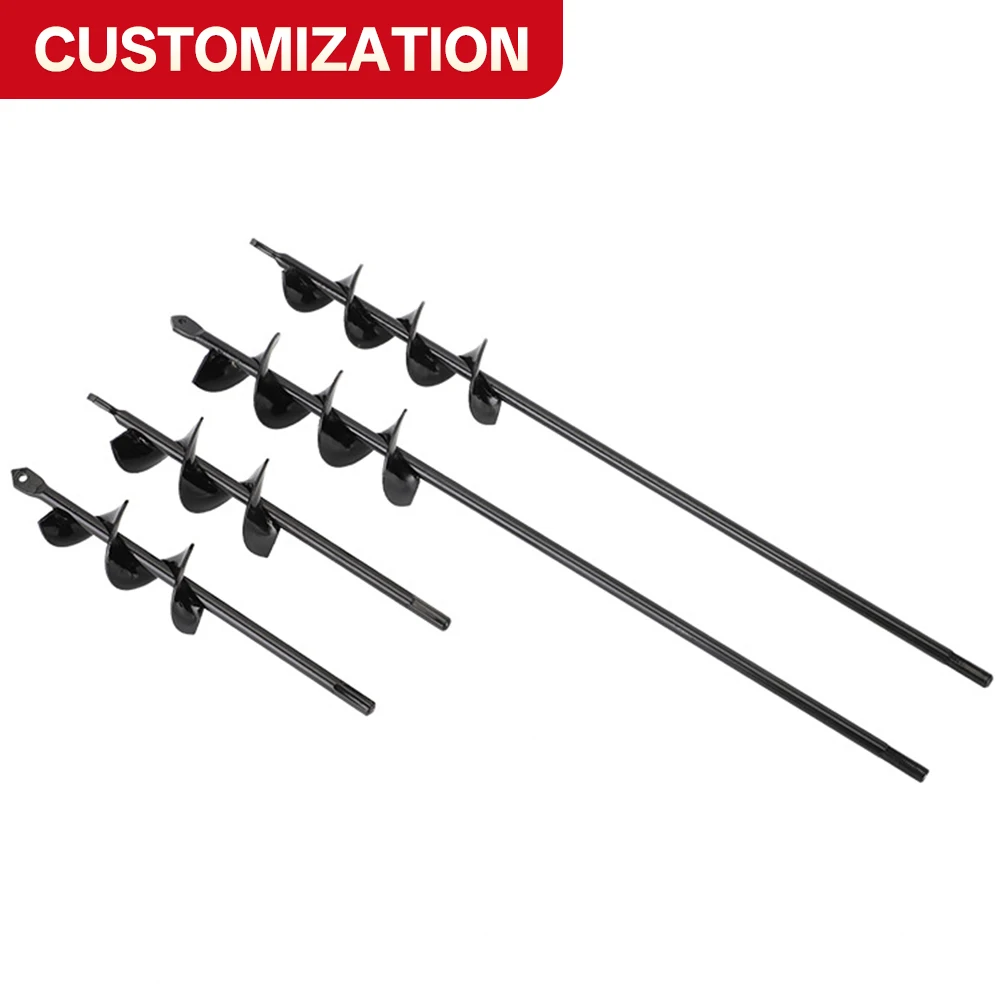 Садовое спиральное сверло, дрель для почвы, бытовое сверло для почвы, длинный спиральный шнек, используется для внесения удобрений заземления грабона
Садовое спиральное сверло, дрель для почвы, бытовое сверло для почвы, длинный спиральный шнек, используется для внесения удобрений заземления грабона