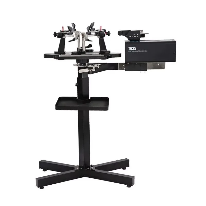 GLS-202 Dual Use Stringing Machine for Tennis and Badminton Automatic Base Clamp Digital Electronic