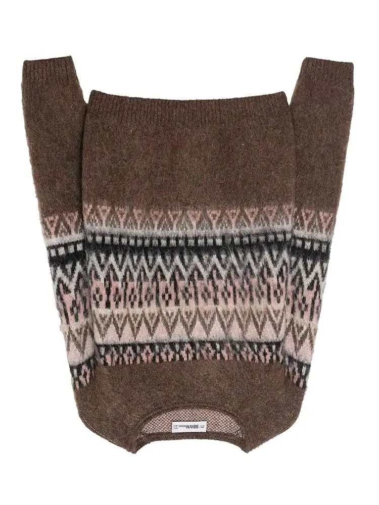 HH Women's Winter Fashion Crew Neck Rubber Effect Jacquard Sweater Female Versatile Casual Warm Long Sleeve Pullover Top Mujer
HH Women's Winter Fashion Crew Neck Rubber Effect Jacquard Sweater Female Versatile Casual Warm Long Sleeve Pullover Top Mujer