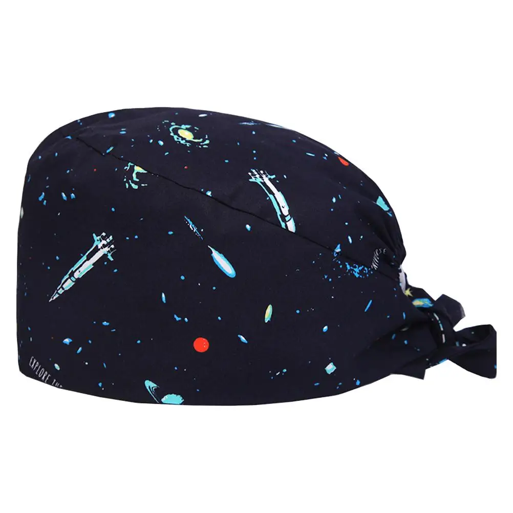 Sky Printed Hat Creative Doctor Nurse Working Hat Useful Protector for Daily Use with Sweat Towel
Sky Printed Hat Creative Doctor Nurse Working Hat Useful Protector for Daily Use with Sweat Towel