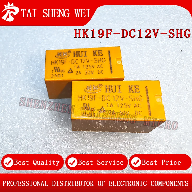 Катушка DPDT, 8 контактов, 2НО, 2НЗ, микромощное реле, печатная плата типа HUI KE HK19F HK19F-DC5V-SHG HK19F-DC12V-SHG HK19F-DC24V-SHG
Катушка DPDT, 8 контактов, 2НО, 2НЗ, микромощное реле, печатная плата типа HUI KE HK19F HK19F-DC5V-SHG HK19F-DC12V-SHG HK19F-DC24V-SHG