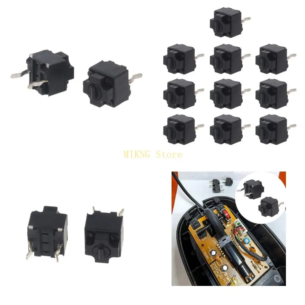 10Pcs EVQP0K07KBB4 Mouse Switches Button Mouse MicroSwitch Black Spots best sale
10Pcs EVQP0K07KBB4 Mouse Switches Button Mouse MicroSwitch Black Spots best sale