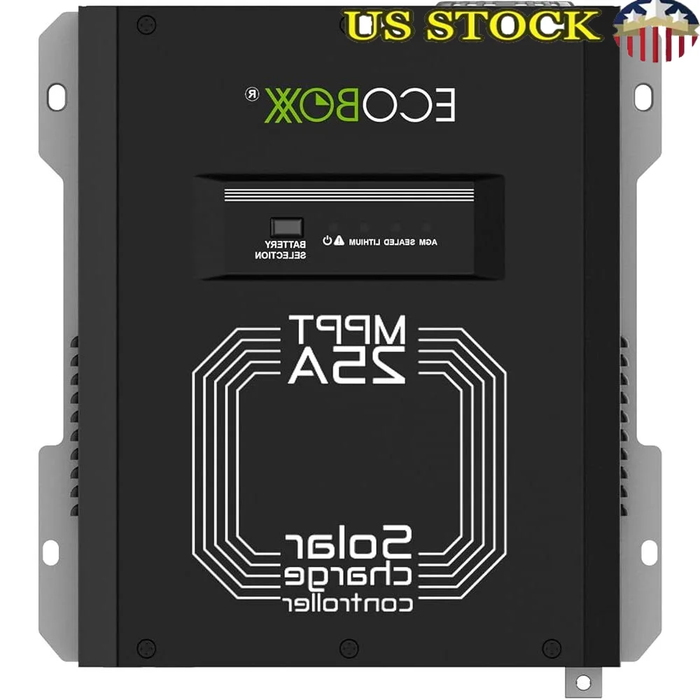 25A MPPT Solar Charge Controller 12V 24V Auto Detection High Efficiency Battery Optimizer Multi Charging Modes Reverse Polarity
25A MPPT Solar Charge Controller 12V 24V Auto Detection High Efficiency Battery Optimizer Multi Charging Modes Reverse Polarity