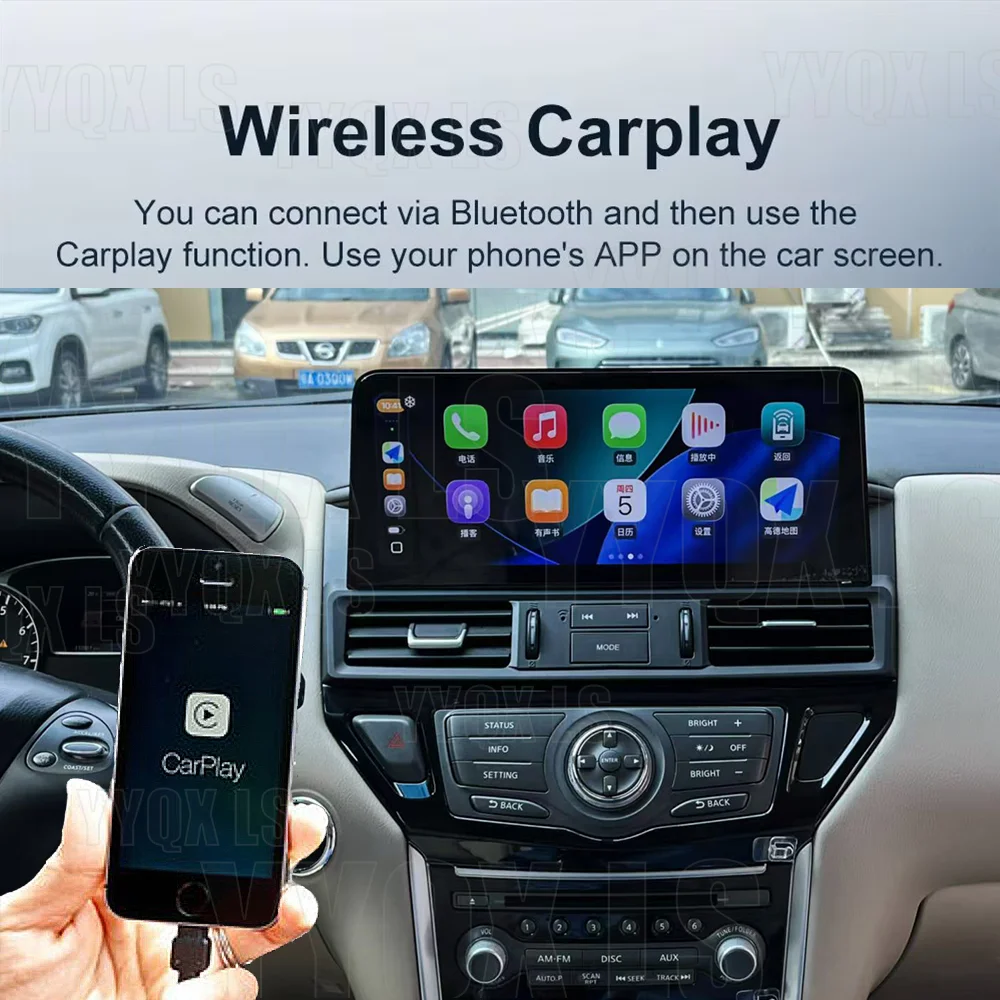For Nissan Pathfinder 2012-2018 Touch Screen Car Multimedia Video Player Android Stereo GPS CarPlay car intelligent systems
For Nissan Pathfinder 2012-2018 Touch Screen Car Multimedia Video Player Android Stereo GPS CarPlay car intelligent systems