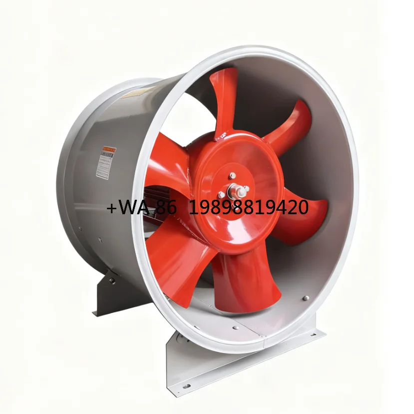 Flow Fan Low-noise 380V Industrial Ventilator Duct Mount Powerful Exhaust Fan Heat High-temperature Smoke Exhaust Axial
Flow Fan Low-noise 380V Industrial Ventilator Duct Mount Powerful Exhaust Fan Heat High-temperature Smoke Exhaust Axial