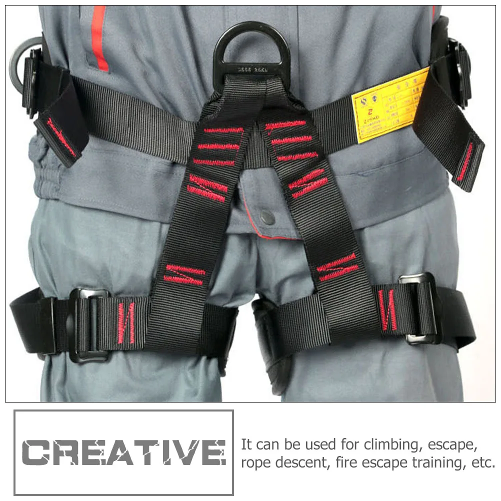 1pc Widened Thickened Waist Leg Safety Belt for Climbing Rappelling Durable High Density Polyester Lightweight
1pc Widened Thickened Waist Leg Safety Belt for Climbing Rappelling Durable High Density Polyester Lightweight