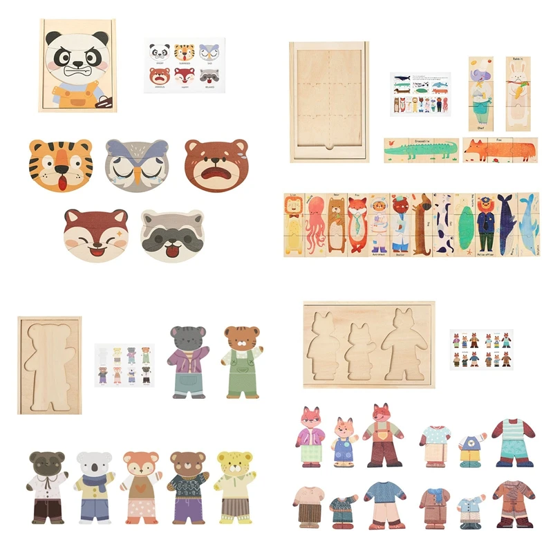 Montessori The Baby And Mother Toy Box Contains Large Animal Jigsaw Puzzles With Cute And Cute Animal Shapes And Bright Colors
Montessori The Baby And Mother Toy Box Contains Large Animal Jigsaw Puzzles With Cute And Cute Animal Shapes And Bright Colors