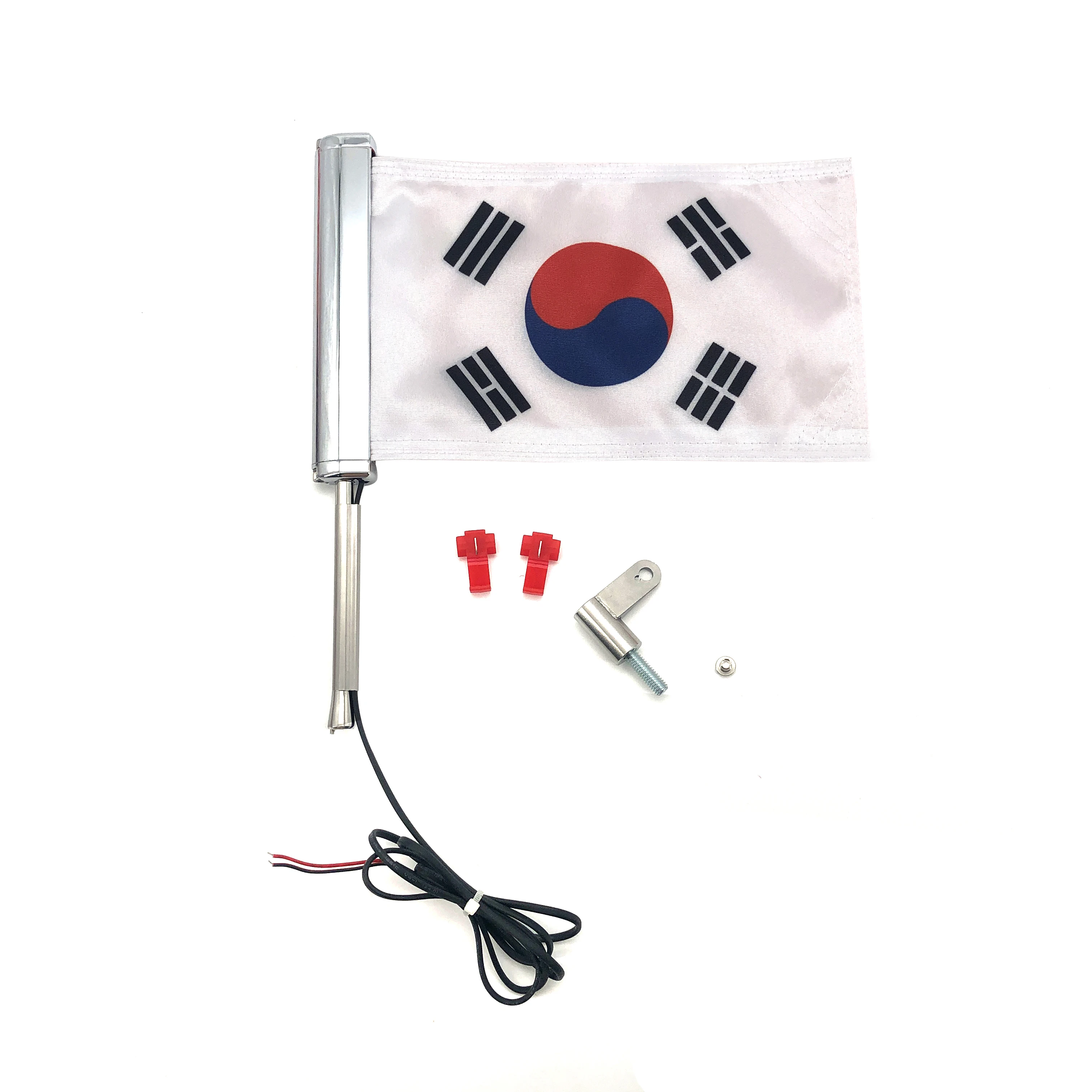 Motorcycle Rear Roof Rack Flag Pole Korea Flag LED Multi-Color Light Tube R For Harley-Davidson 2014-2023 PANICAL R
Motorcycle Rear Roof Rack Flag Pole Korea Flag LED Multi-Color Light Tube R For Harley-Davidson 2014-2023 PANICAL R