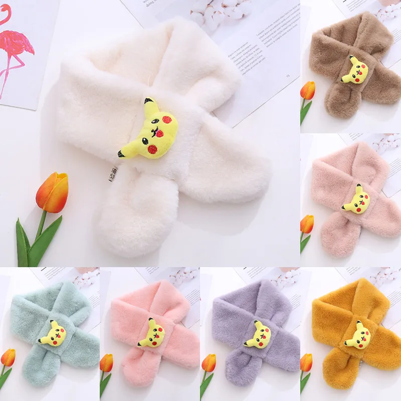 Pokemon Pickchu Device Children's Super Soft Coral Fleece Scarf Toddler Girl Cute Artificial Rabbit Fur Boy Cross Fleece Scarf
Pokemon Pickchu Device Children's Super Soft Coral Fleece Scarf Toddler Girl Cute Artificial Rabbit Fur Boy Cross Fleece Scarf