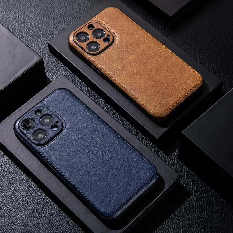 Pu leather phone anti drop protective case suitable for iPhone 14, 15, 16 Pro Plus ProMax
Pu leather phone anti drop protective case suitable for iPhone 14, 15, 16 Pro Plus ProMax