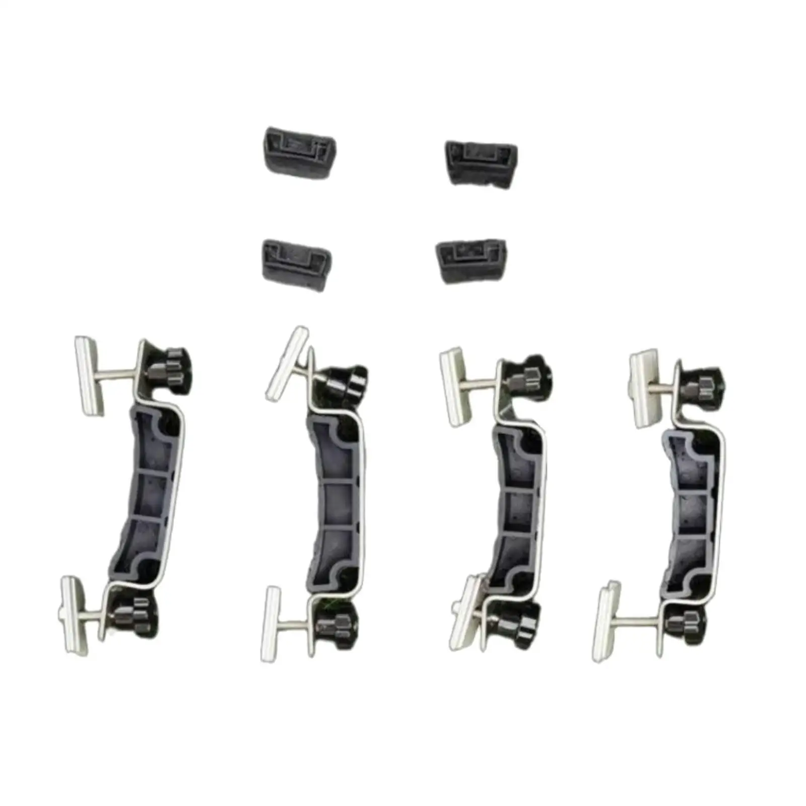 Heavy Duty Rooftop Tent Mount Secure Clamp Fixing Kit Auto Tent Accessory for Car Roof Rack Crossbars
Heavy Duty Rooftop Tent Mount Secure Clamp Fixing Kit Auto Tent Accessory for Car Roof Rack Crossbars