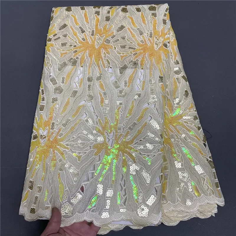 5 Yard Hot Selling French Lace With Sequins African Tulle Cord Guipure Lace Net Embroidered Fabric For Wedding Party PS121701
5 Yard Hot Selling French Lace With Sequins African Tulle Cord Guipure Lace Net Embroidered Fabric For Wedding Party PS121701