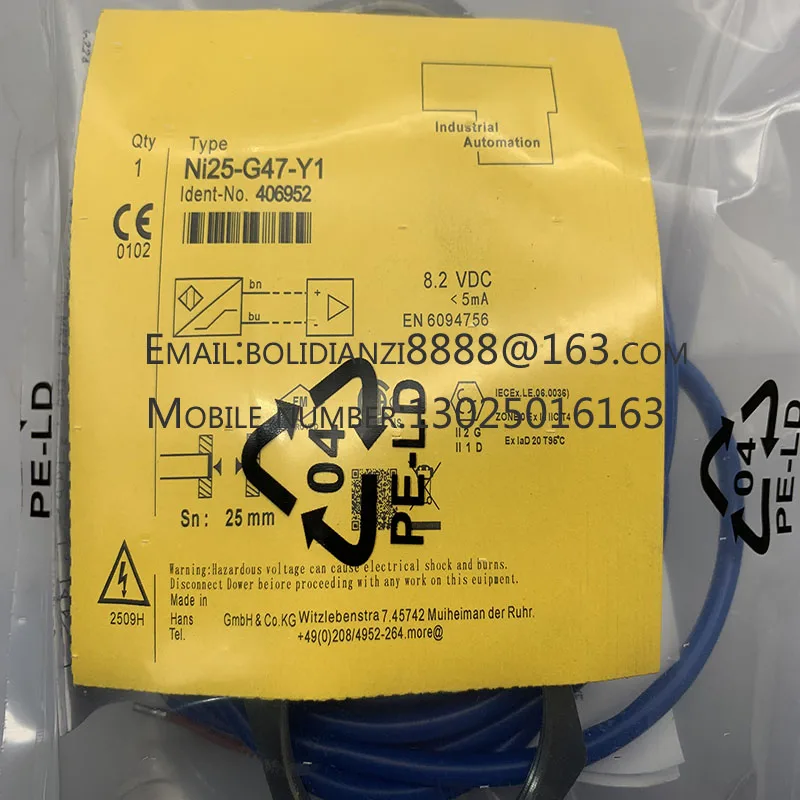 NI25-G47-Y1 NI25-G47-LIU NI2-Q9,5-AP6-0,2-FS4.4X3/S304 NI2-Q9,5-AP6-0,1-FS4.4X3/S304 Proximity Switch Brand new original
NI25-G47-Y1 NI25-G47-LIU NI2-Q9,5-AP6-0,2-FS4.4X3/S304 NI2-Q9,5-AP6-0,1-FS4.4X3/S304 Proximity Switch Brand new original