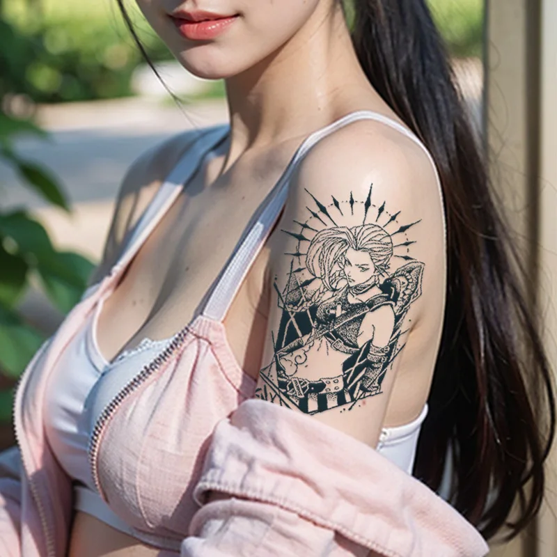 Premium Botanical Juice Tattoo Stickers Semi Permanent Waterproof Stylish Arm Decor For Men
Premium Botanical Juice Tattoo Stickers Semi Permanent Waterproof Stylish Arm Decor For Men