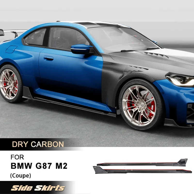 Car Side Skirts Extensions for BMW G87 M2 Coupe 2-Door 2022 2023 Racing Side Door Bumper Apron Lip Body Kits Prepreg Dry Carbon
Car Side Skirts Extensions for BMW G87 M2 Coupe 2-Door 2022 2023 Racing Side Door Bumper Apron Lip Body Kits Prepreg Dry Carbon