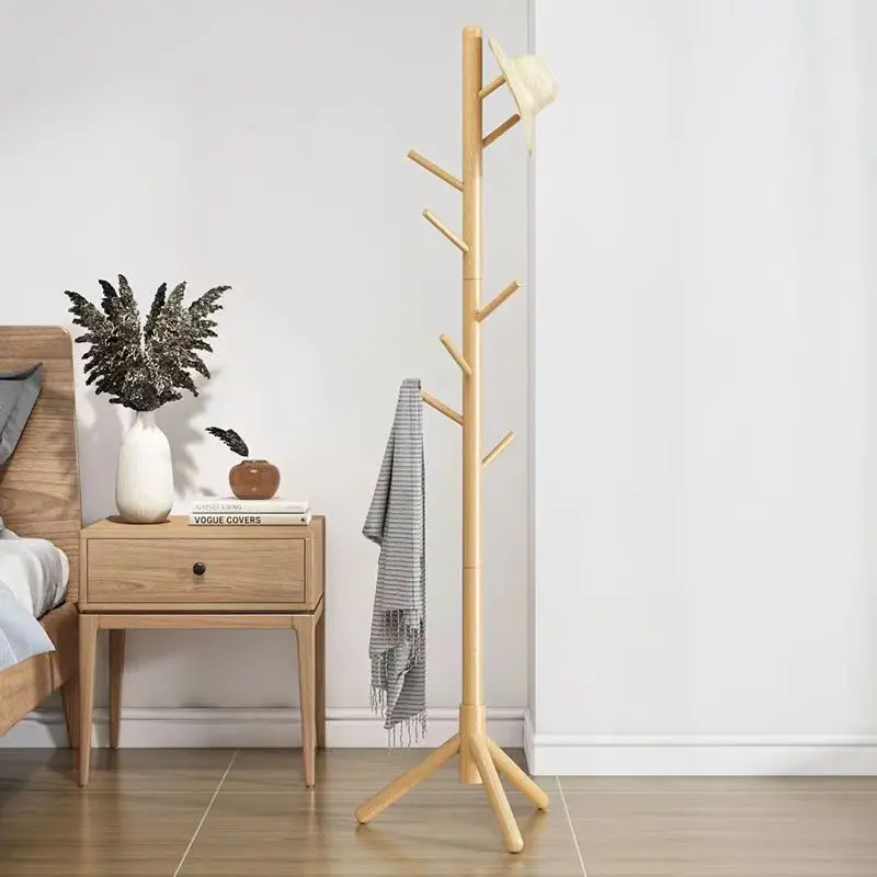 Solid Wood Coat Rack Floor Corner Space Saving Clothes Racks Multifunctional Hall Entrance Clothes Hanger Home Living Room Shelf
Solid Wood Coat Rack Floor Corner Space Saving Clothes Racks Multifunctional Hall Entrance Clothes Hanger Home Living Room Shelf