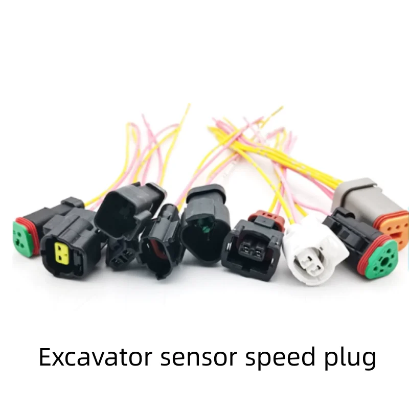 Throttle Motor Pressure Switch Sensor RPM Plug Excavator Fitting For Modern 150 215 225 305
Throttle Motor Pressure Switch Sensor RPM Plug Excavator Fitting For Modern 150 215 225 305
