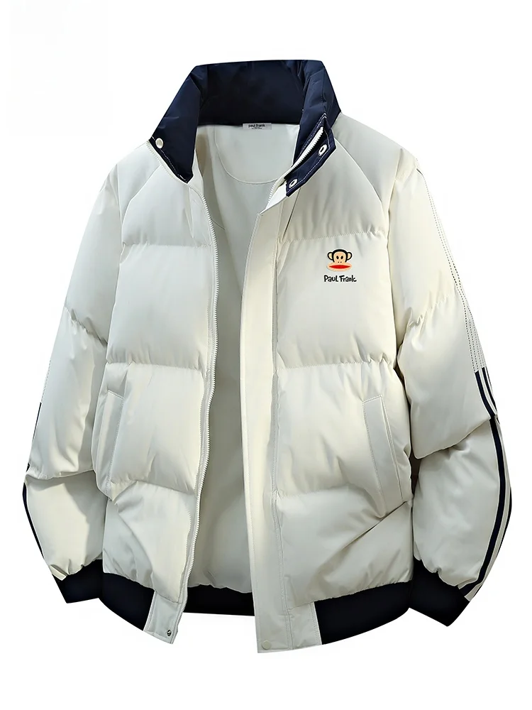 Мужская зимняя теплая куртка Paul Frank из утолщенного хлопка, свободного кроя, с воротником-стойкой, из полиэфирного волокна, повседневная, молодежная, модная
Мужская зимняя теплая куртка Paul Frank из утолщенного хлопка, свободного кроя, с воротником-стойкой, из полиэфирного волокна, повседневная, молодежная, модная