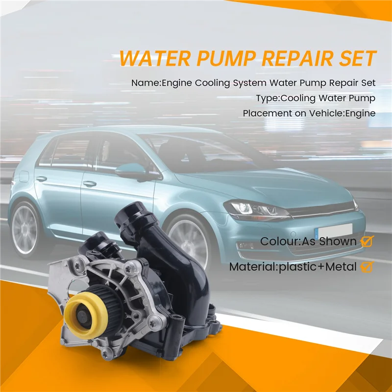 ABTD-Engine Cooling System Water Pump Repair Set For VW Golf 6 MK5 Tiguan Passat B6 Seat Leon A3 A4 B6 A5 A6 Q3 Q5
ABTD-Engine Cooling System Water Pump Repair Set For VW Golf 6 MK5 Tiguan Passat B6 Seat Leon A3 A4 B6 A5 A6 Q3 Q5