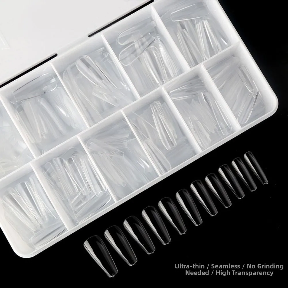 550PCS Oval Shape French Nail Dual Forms Almond Shape Coffin Shape Full Cover Nail Tips T-shaped Nails Square Shape
550PCS Oval Shape French Nail Dual Forms Almond Shape Coffin Shape Full Cover Nail Tips T-shaped Nails Square Shape