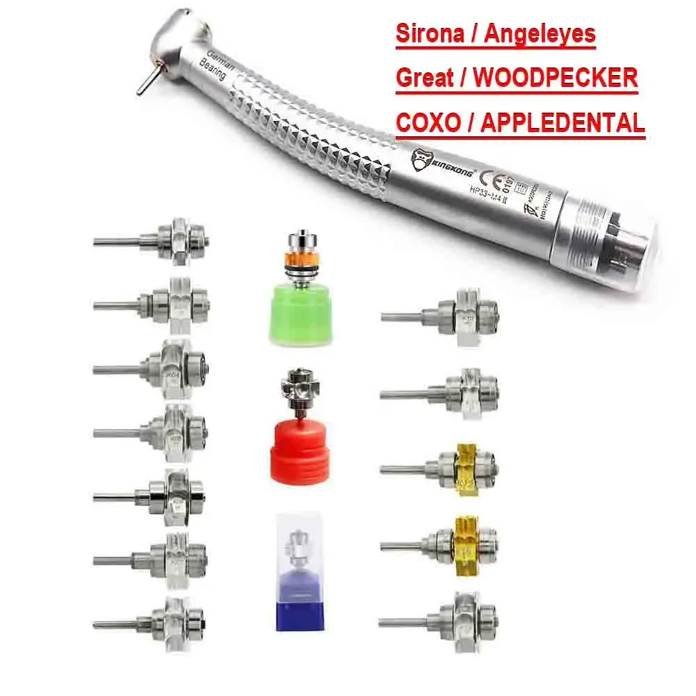 Sirona COXO Dental Handpiece Air Turbine Cartridge Rotor APPLEDENTAL High Speed Air Turbine Device Ceramic Bearing Torque Rotors
Sirona COXO Dental Handpiece Air Turbine Cartridge Rotor APPLEDENTAL High Speed Air Turbine Device Ceramic Bearing Torque Rotors