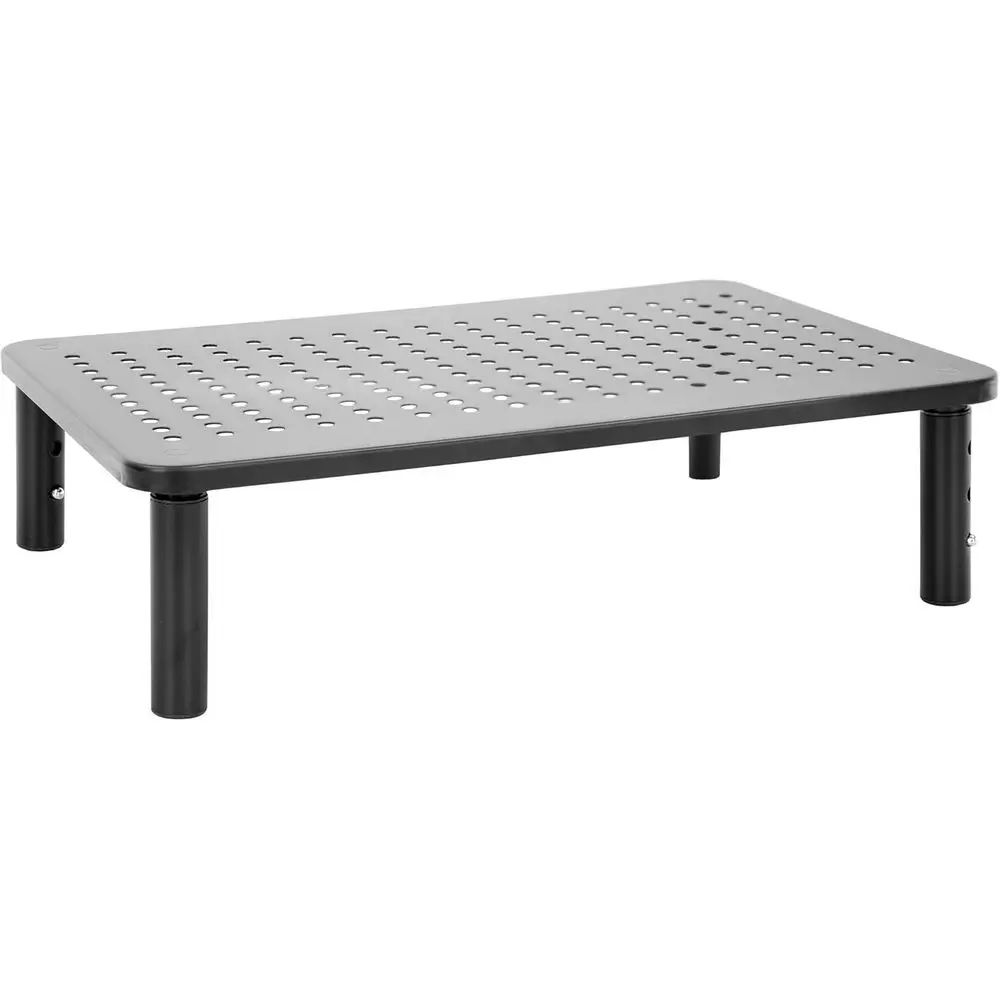 Metal Mesh Single Monitor Stand | Adjustable Height Desk Platform for Laptop, Monitor, and Printer | Supports Up to 44lbs (Black
Metal Mesh Single Monitor Stand | Adjustable Height Desk Platform for Laptop, Monitor, and Printer | Supports Up to 44lbs (Black