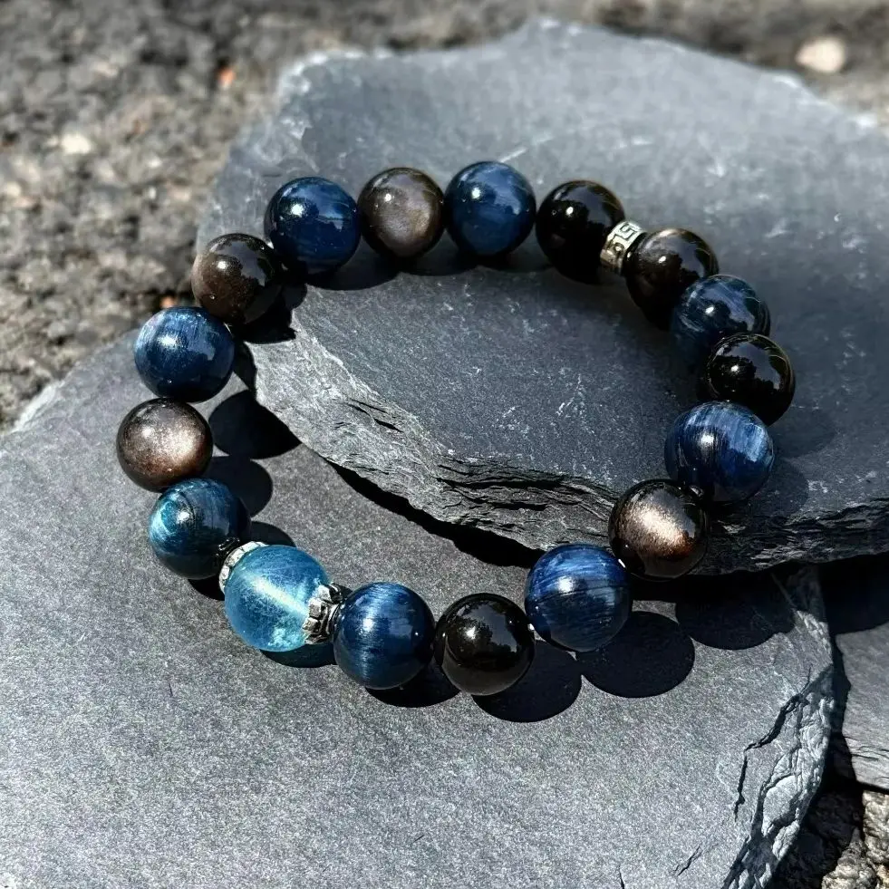 Handmade Fashion Aquamarine Design Bracelet for Men And Women Unique Jewelry Gift Father's Day Gift
Handmade Fashion Aquamarine Design Bracelet for Men And Women Unique Jewelry Gift Father's Day Gift