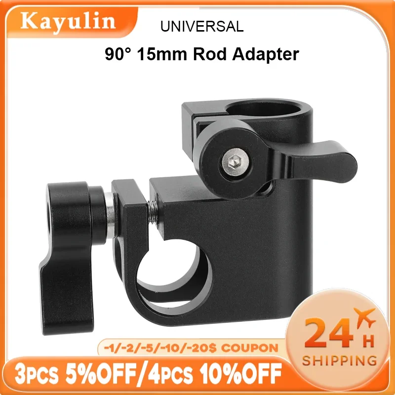 Kayulin Kayulin Camera 15mm Rod Clamp Adapter With Two Perpendicular Rod Ports Support For Mounting Moitor Shoulder Rig Accesso
Kayulin Kayulin Camera 15mm Rod Clamp Adapter With Two Perpendicular Rod Ports Support For Mounting Moitor Shoulder Rig Accesso