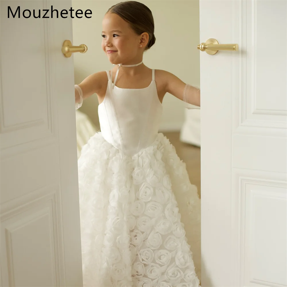 Mouzhet A-Line Simple Spaghetti Strap Flowers Girl Dresses Birthday Dress for Kids Flowers Girls Prom Gowns Customized 2026
Mouzhet A-Line Simple Spaghetti Strap Flowers Girl Dresses Birthday Dress for Kids Flowers Girls Prom Gowns Customized 2026