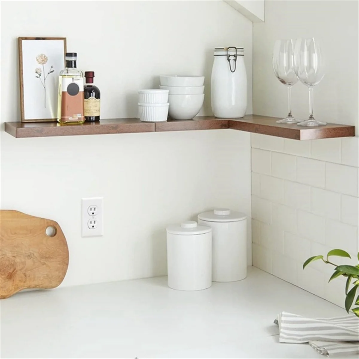 Modern Floating Shelves 0.98 Inches Thick for Wall, Wide Shelves for Kitchen, Living Room,Rustic Wooden Shelf
Modern Floating Shelves 0.98 Inches Thick for Wall, Wide Shelves for Kitchen, Living Room,Rustic Wooden Shelf