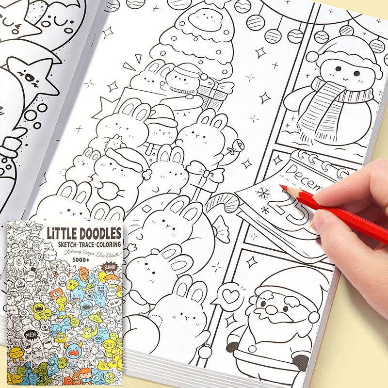 The Stress-Relief Doodle Book Features Exquisite Doodle Patterns for You to Trace and Color, Aiming to Provide a Tranquil and Creative Way to Soothe the Soul Whether You Are an Art Enthusiast or Someone Looking for a Way to Reduce Stress,
The Stress-Relief Doodle Book Features Exquisite Doodle Patterns for You to Trace and Color, Aiming to Provide a Tranquil and Creative Way to Soothe the Soul Whether You Are an Art Enthusiast or Someone Looking for a Way to Reduce Stress,