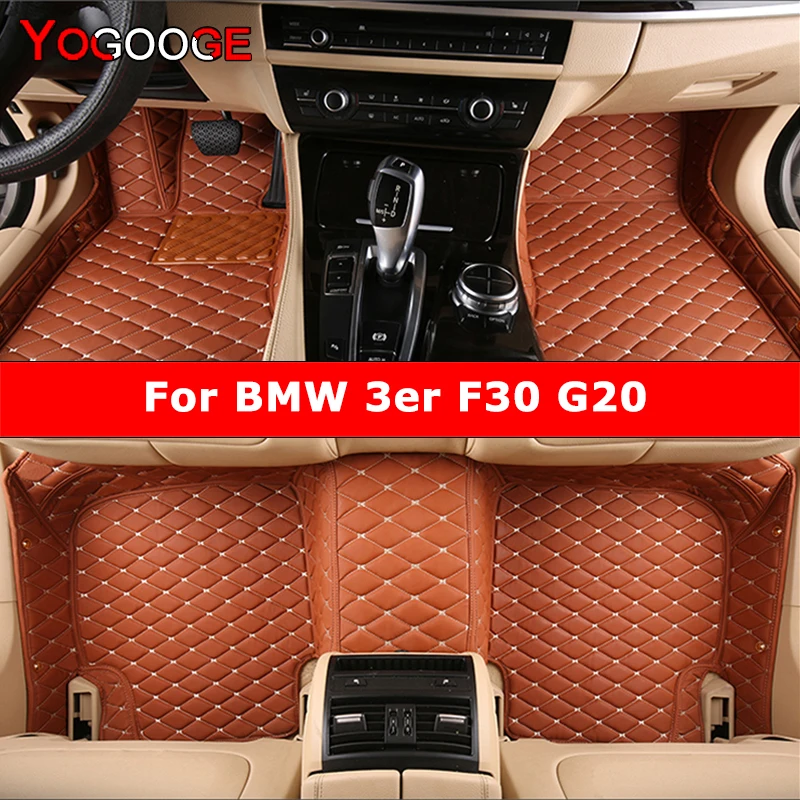 YOGOOGE пользовательские автомобильные коврики для BMW 3er F30 G20 2013-2023 316-340 автомобильные ковры аксессуары для ног Coche
YOGOOGE пользовательские автомобильные коврики для BMW 3er F30 G20 2013-2023 316-340 автомобильные ковры аксессуары для ног Coche