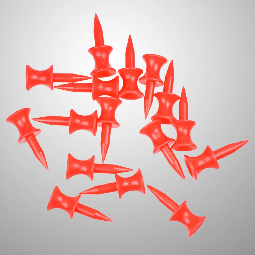 50Pcs 30Mm Double-Deck Red Golf Tees Heavy Duty Plastic Ball Tee Light for Driving Range Mat Hole Reusable Practice Tool
50Pcs 30Mm Double-Deck Red Golf Tees Heavy Duty Plastic Ball Tee Light for Driving Range Mat Hole Reusable Practice Tool