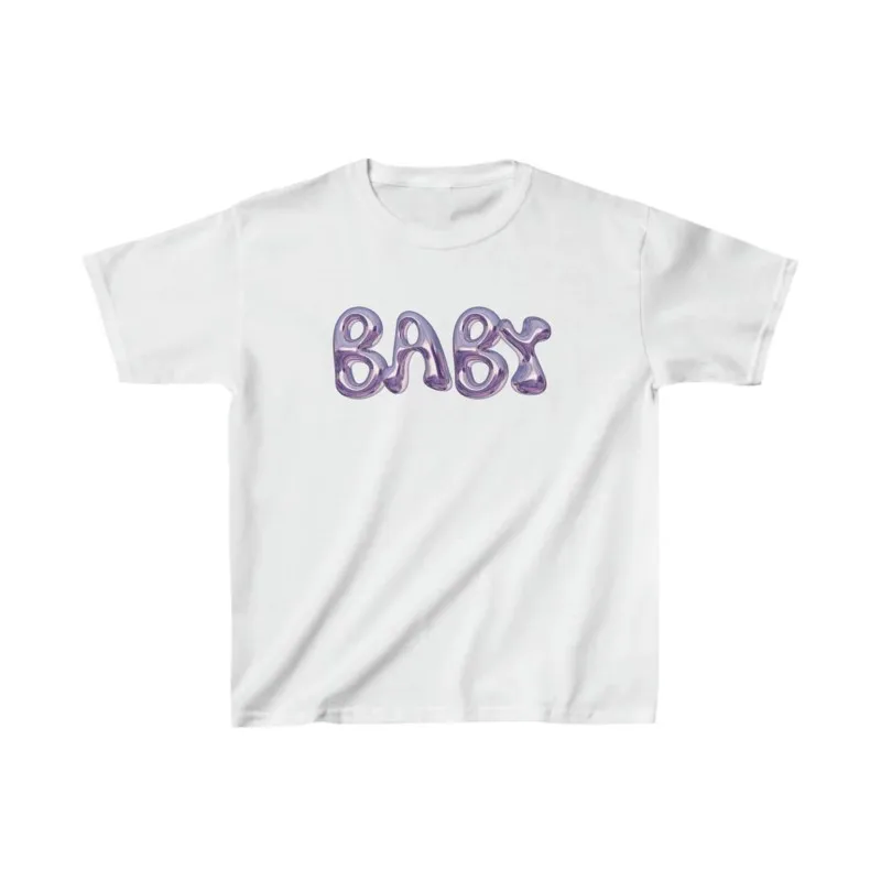 T-shirt Women's 2024 Y2K style Baby Short Sleeve Top Gothic Street T-shirt Womens Basic Summer Top punk baby graphics EMO 2024
T-shirt Women's 2024 Y2K style Baby Short Sleeve Top Gothic Street T-shirt Womens Basic Summer Top punk baby graphics EMO 2024